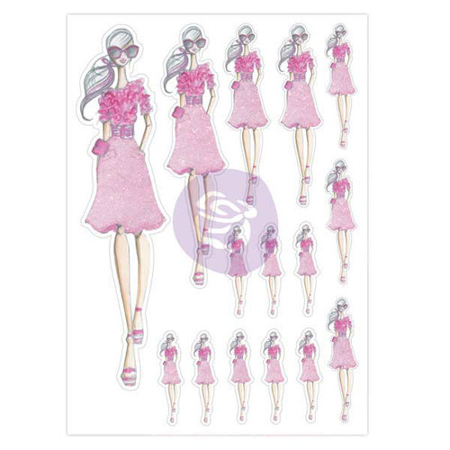 Prima - My Prima Planner Collection - Josefina Planner Stickers - Tea Time with Glitter Accents