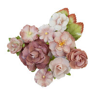 Prima - Sharon Ziv Collection - Flower Embellishments - Mauve Dream