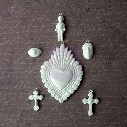 Prima - Archival Cast Collection - Relics and Artifacts - Plaster Embellishments - Spirit Treasures
