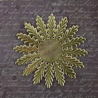 Prima - Relics and Artifacts - Dresden Trim - Gold Rosette