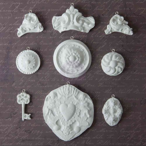 Prima - Archival Cast Collection - Relics and Artifacts - Plaster Embellishments - Regalis