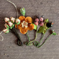Prima - Relics and Artifacts - Flower Embellishments - Spring Prism Floralia