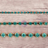 Prima - Relics and Artifacts - Rhinestone Chain Pack - Aquamarine