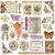 Prima - Fairy Rhymes Collection - 12 x 12 Self Adhesive Chipboard Pieces