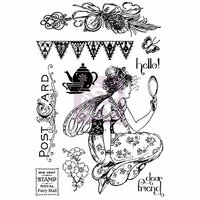 Prima - Fairy Rhymes Collection - Cling Mounted Rubber Stamps