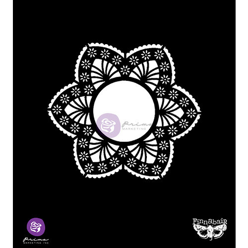 Prima - Finnabair Elementals - 6 x 6 Stencils Mask Set - Doily 2