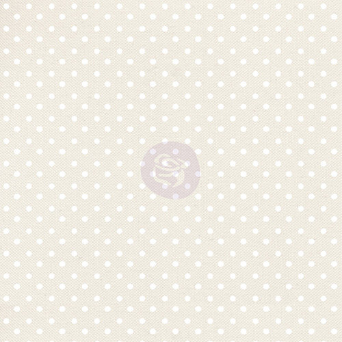 Prima - Finnabair Elementals - 12 x 12 Canvas Resist Sheet - Dots