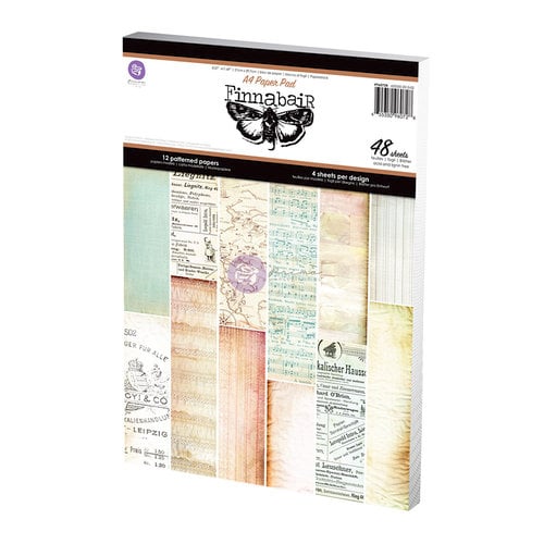 Prima - Finnabair - Vintage Vanity Collection - A4 Paper Pad