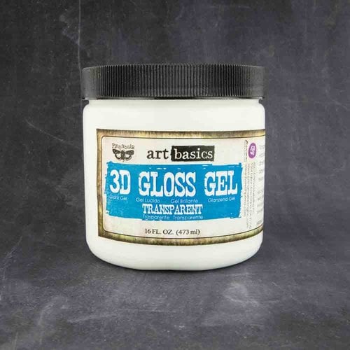 Prima - Finnabair Collection - Art Basics - 3D Gloss Gel - 16 Ounces