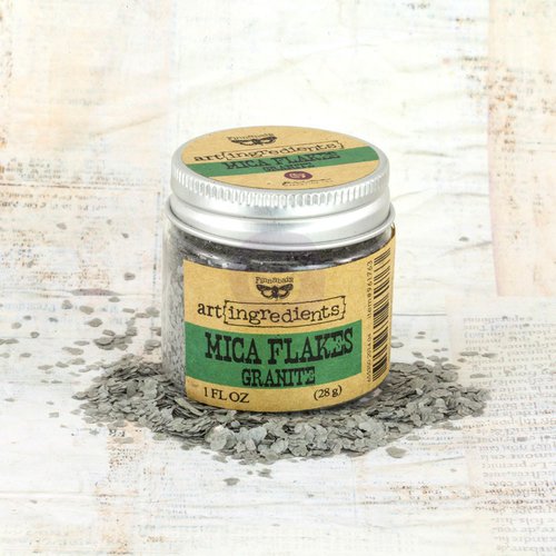 Prima - Finnabair - Art Ingredients - Mica Flakes - Granite