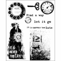 Prima - Cling Mounted Stamps - Never Too Late