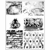 Prima - Cling Mounted Stamps - Dirty Walls