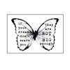 Prima - Wood Mounted Stamps - Butterfly One