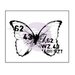 Prima - Finnabair - Wood Mounted Stamps - Butterfly 3