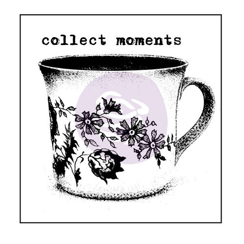 Prima - Finnabair - Wood Mounted Stamps - Collect Moments