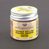 Prima - Finnabair - Art Ingredients - Micro Beads - Copper