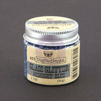 Prima - Finnabair - Art Ingredients - Glass Glitter - Midnight Blue