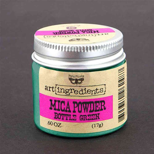 Prima - Finnabair - Art Ingredients - Mica Powder - Bottle Green