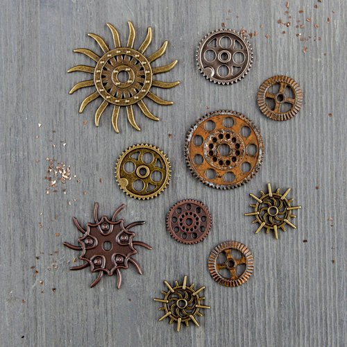 Prima - Finnabair Collection - Mechanicals - Steampunk Gears