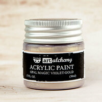 Prima - Finnabair - Art Alchemy - Acrylic Paint - Opal Magic - Violet Gold