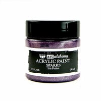 Prima - Finnabair - Art Alchemy - Sparks Acrylic Paint - Iris Potion
