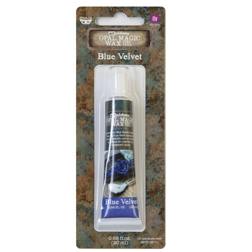 Prima - Finnabair Collection - Art Alchemy - Opal Magic Wax - Blue Velvet