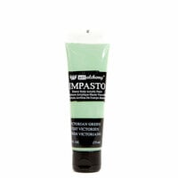 Prima - Finnabair Collection - Art Alchemy - Impasto Paint - Victorian Green