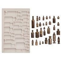 Prima - Finnabair Collection - Moulds - Apothecary Bottles