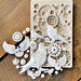 Prima - Finnabair Collection - Moulds - Clockwork Sparrows