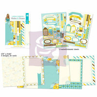 Prima - Wishes and Dreams Collection - Card Kit Pad