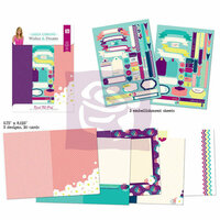 Prima - Wishful Thinking Collection - Card Kit Pad