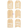 Prima - Leeza Gibbons - All About Me Collection - Wood Tags