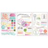 Prima - Leeza Gibbons - Instascrap Collection - Stickers - Chalk