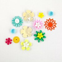 Prima - Bloom Collection - Metal Embellishments - Flowers