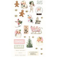 Prima - Christmas Market Collection - Puffy Stickers - Magical