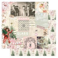 Prima - Christmas Market Collection - 12 x 12 Double Sided Paper - North Pole Magic