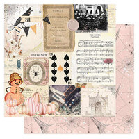 Prima - Twilight Collection - 12 x 12 Double Sided Paper - Oddities