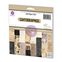 Prima - Cartographer Collection - 6 x 6 Paper Pad