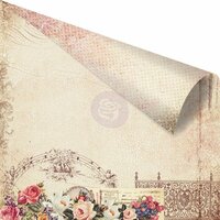 Prima - Tales of You and Me Collection - 12 x 12 Double Sided Paper - Belles Mélodies damour