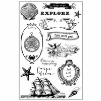Prima - French Riviera Collection - Cling Mounted Stamps