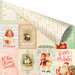 Prima - Sweet Peppermint Collection - Christmas - 12 x 12 Double Sided Paper with Foil Accents - The Most Wonderful Time of the Year
