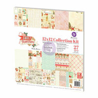Prima - Sweet Peppermint Collection - Christmas - 12 x 12 Collection Kit