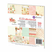 Prima - Sweet Peppermint Collection - Christmas - 6 x 6 Collection Kit