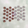 Prima - Sweet Peppermint Collection - Christmas - Druzy Stones