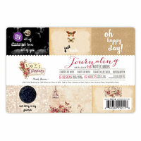 Prima - Love Clippings Collection - 4 x 6 Journaling Cards