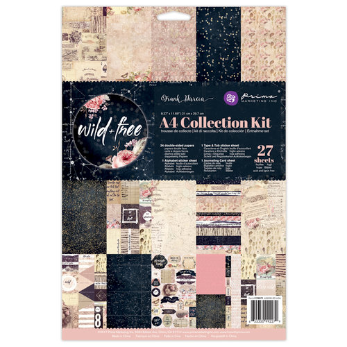 Prima - Wild and Free Collection - A4 Collection Kit