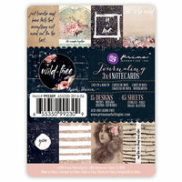 Prima - Wild and Free Collection - 3 x 4 Journaling Cards