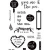 Prima - St. Tropez Collection - Cling Mounted Rubber Stamps