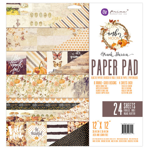 Prima - Amber Moon Collection - 12 x 12 Paper Pad