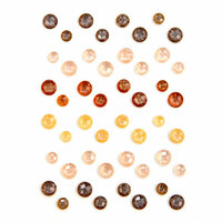 Prima - Amber Moon Collection - Say It In Crystals - Self Adhesive Jewels